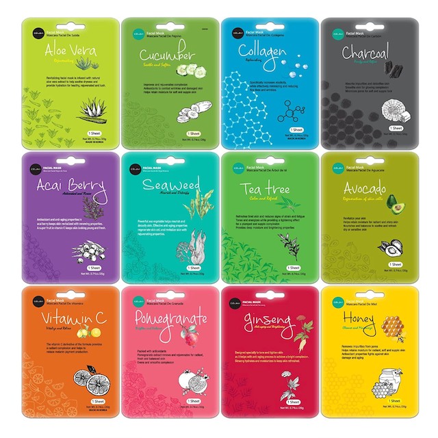 Celavi Collagen Facial Face Mask