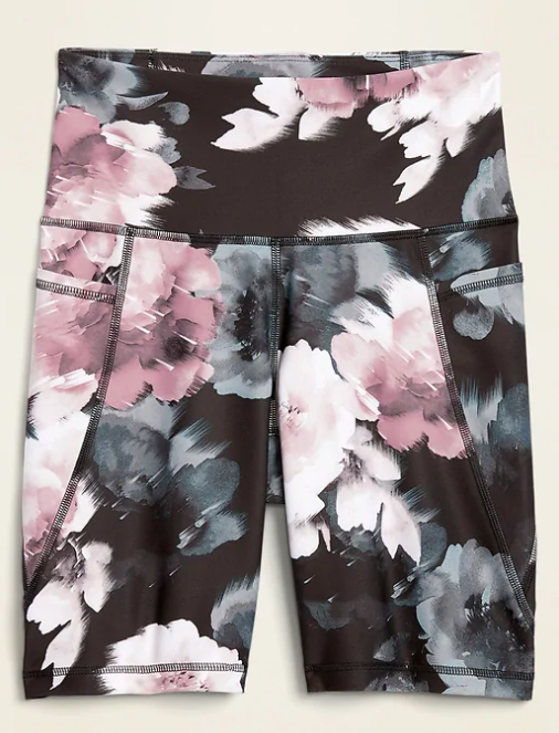 Old Navy High-Waisted Powersoft Side-Pocket Bermuda Shorts