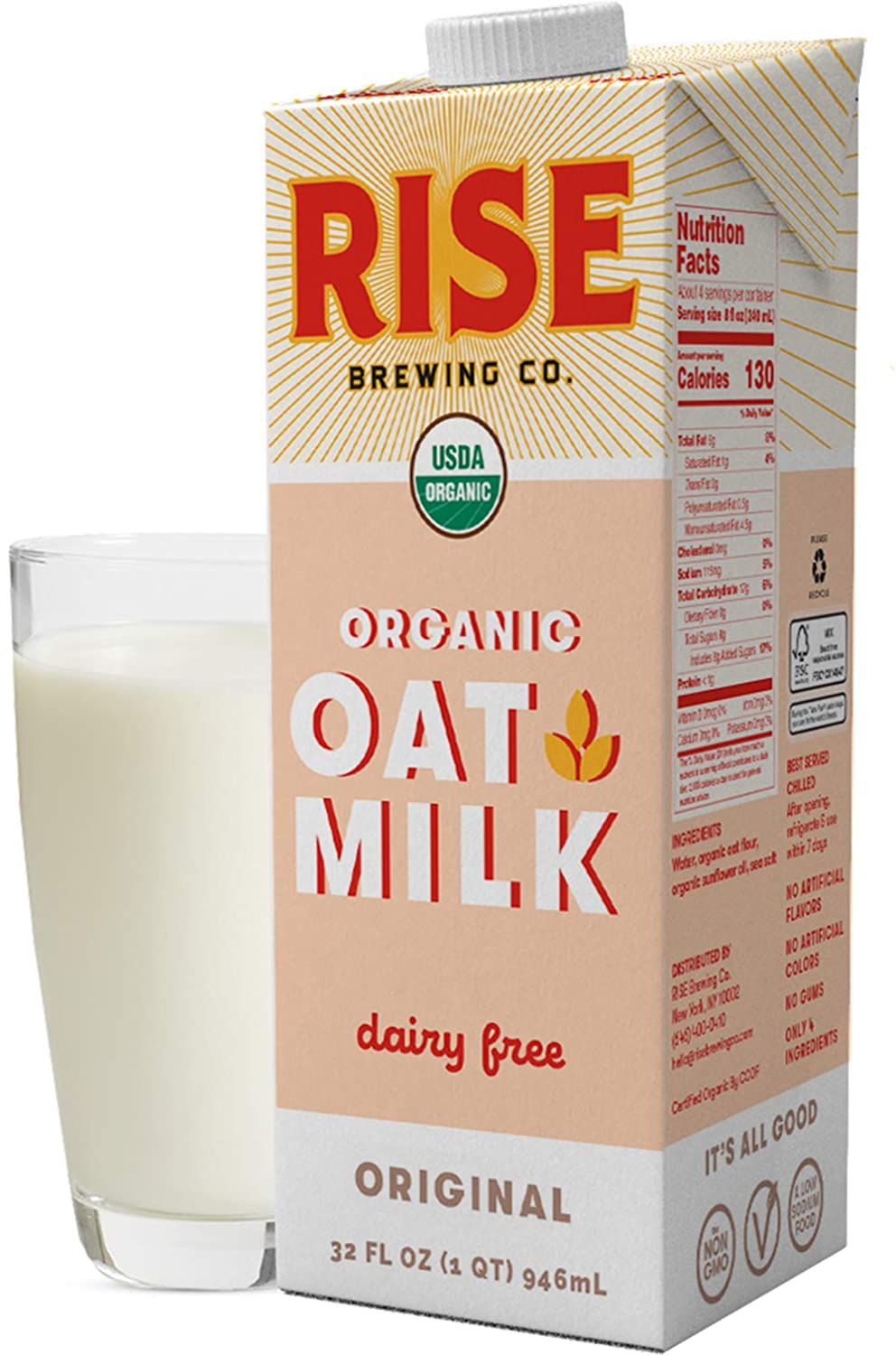 Rise oat milk