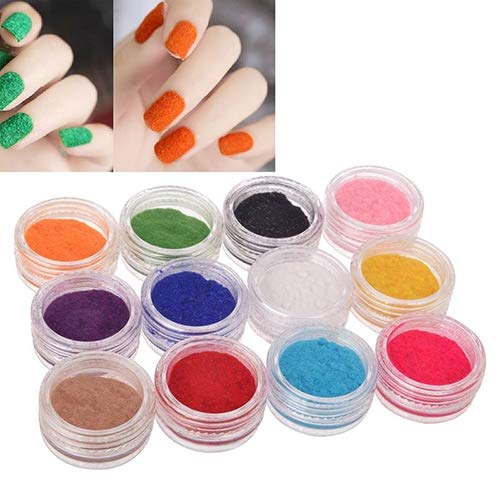 Colors-Flocking-Fingernail-Manicure
