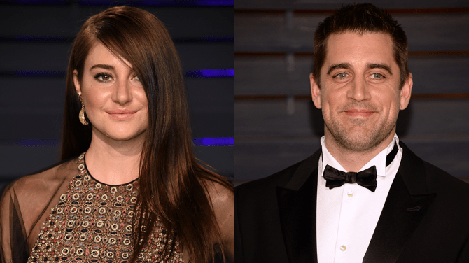 Shailene Woodley, Aaron Rodgers