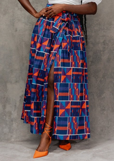 D'IYANU Kimiya Wrap Skirt