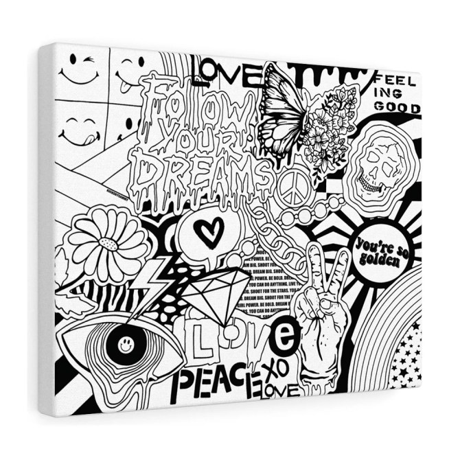 Follow Your Dreams DIY Canvas