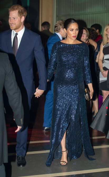 Meghan Markle, Prince Harry at Royal Albert Hall in 2019