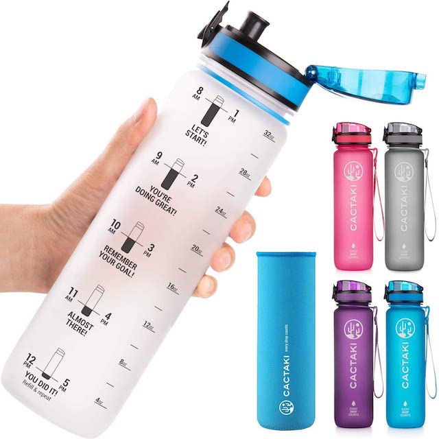 Cactaki 32 oz Water Bottle