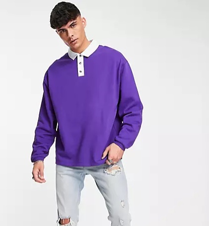 Oversized Rugby Polo