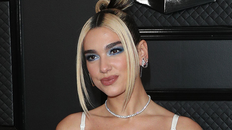 STYLECASTER | Dua Lipa Pink Tennis Skirt