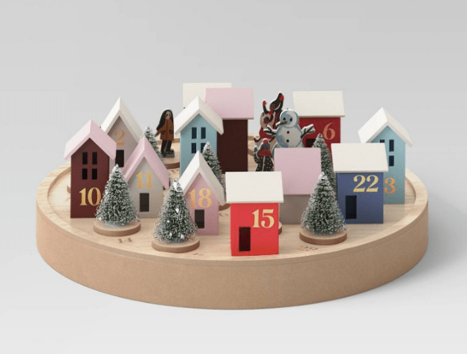 Mini Village Threshold Advent Calendar