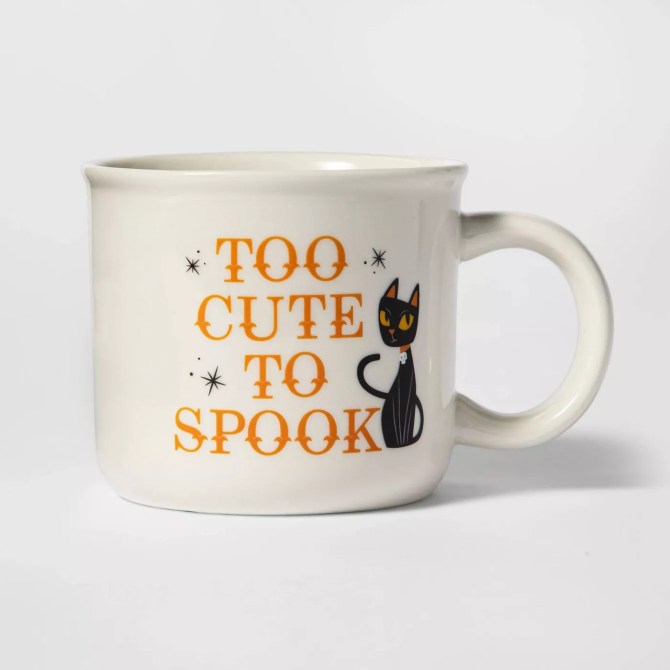 Black Cat Halloween Mug Target
