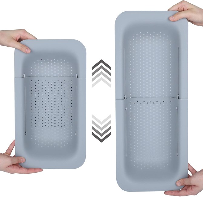 Blue Gingko Colander Strainer Basket