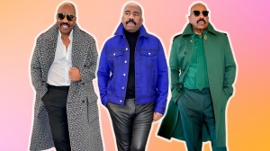 STYLECASTER | Steve Harvey Green Suit