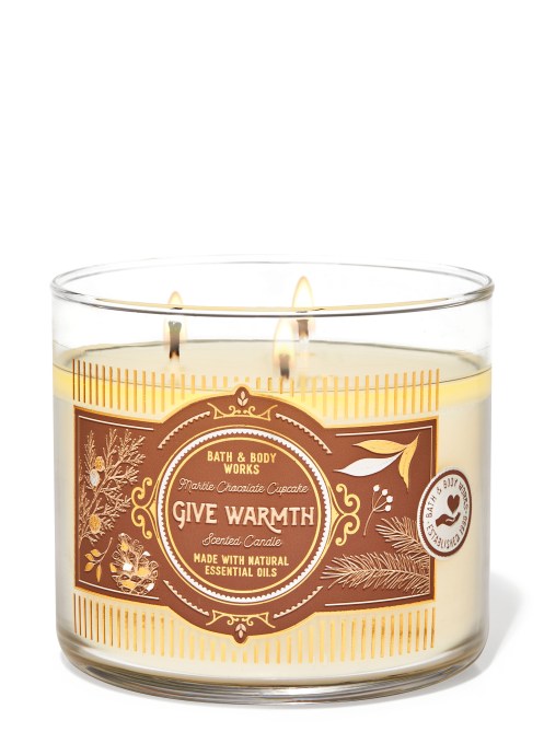Bath & Body Works. give warmth