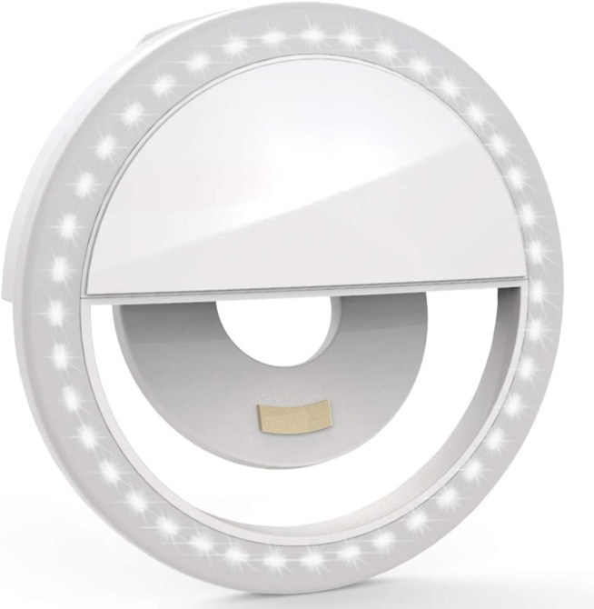 Auxiwa Clip-On Selfie Ring Light