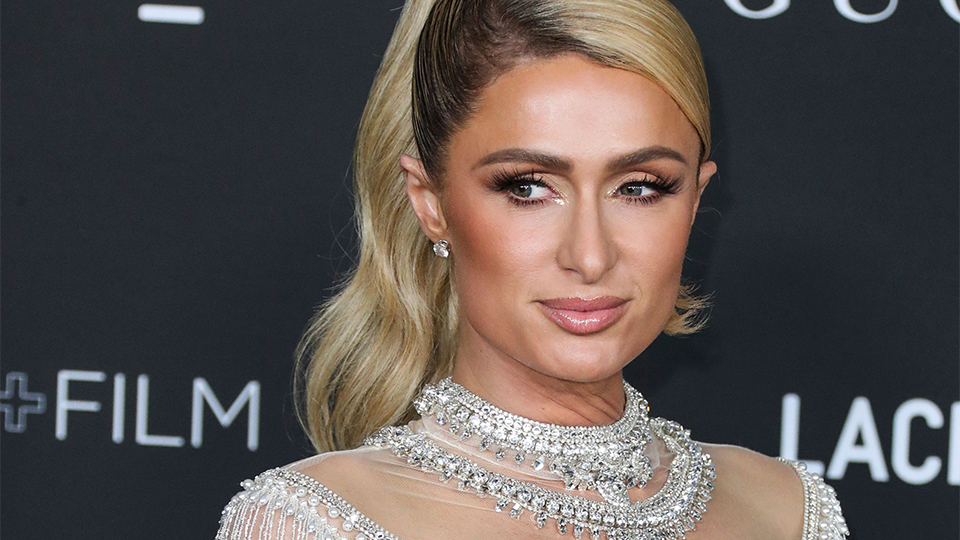 STYLECASTER | Paris Hilton Wedding Dress