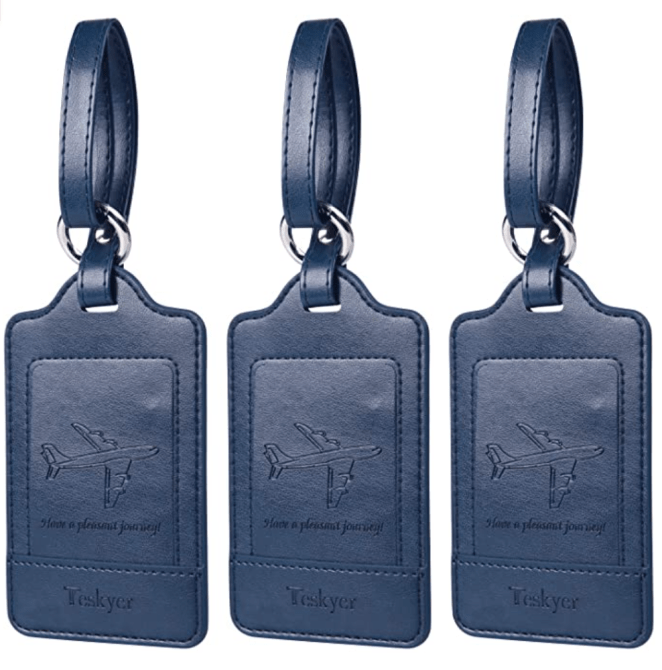 Teskyer Luggage Tags Amazon