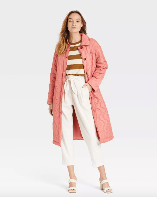 STYLECASTER | Target Quilted Jacket