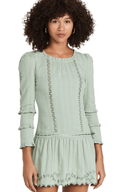 LOVESHACKFANCY Women's Carnaby Dress