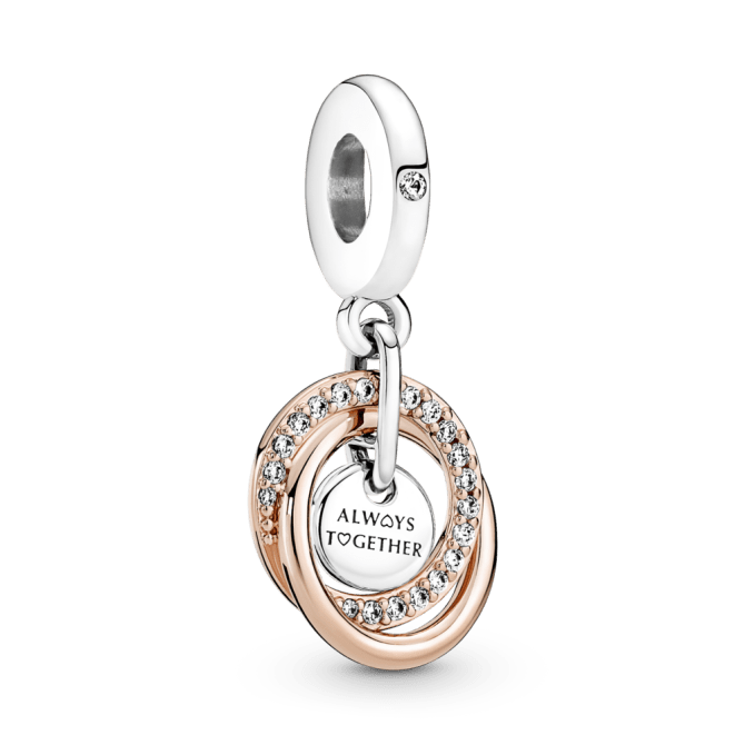 Family Always Encircled Dangle Charm