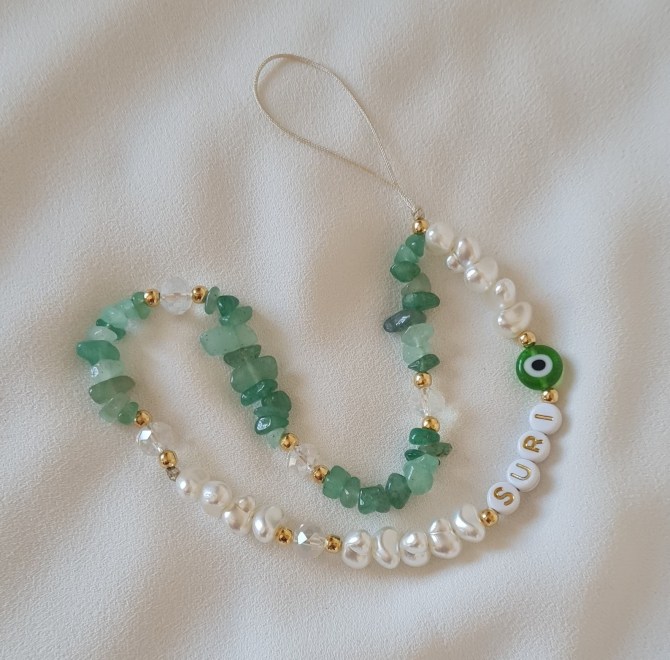 DaintyAndCute Aventurine Phone Strap Etsy