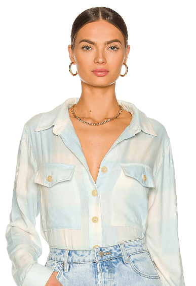 Boyfriend Crop Shirt