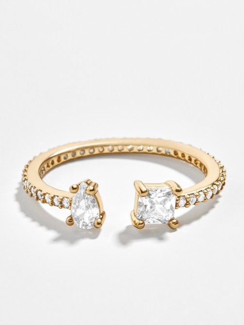 BaubleBar Akeelah Cubic Zirconia Ring