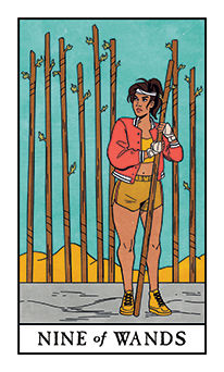 9 of Wands