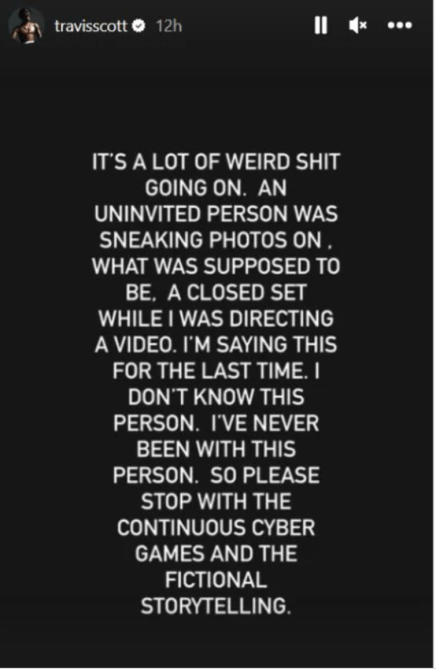 Travis Scott Instagram