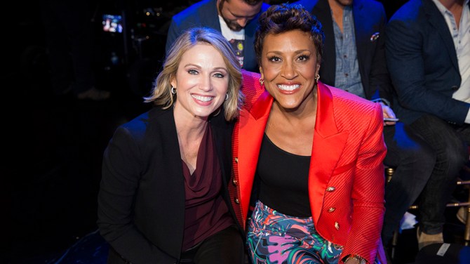 Robin Roberts, Amy Robach