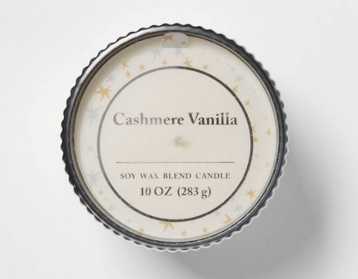 Cashmere Vanilla Candle - 10 oz