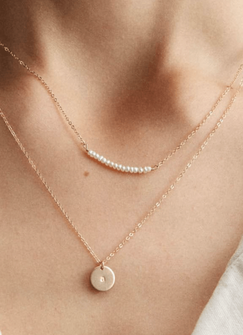 gldn jewelry pearl necklace