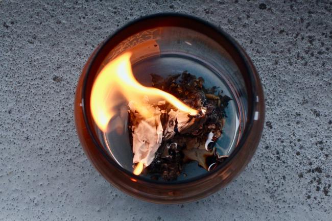 Burning/Releasing Ceremony