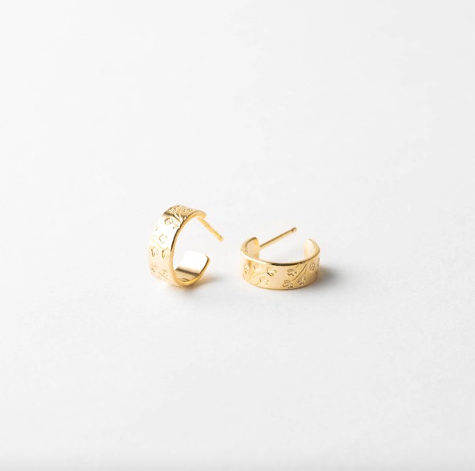 Gldn Jewelry Wildflower Hoops