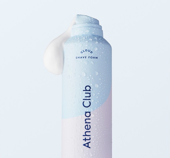 Athena Club Cloud Shave Foam