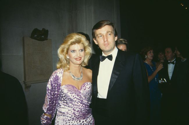 Donald, Ivana Trump at The Met Gala in 1985.