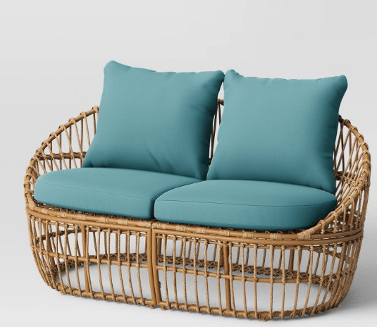 Boho Eclectic Loveseat 