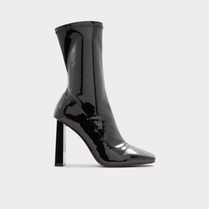 ALDO black ankle boots