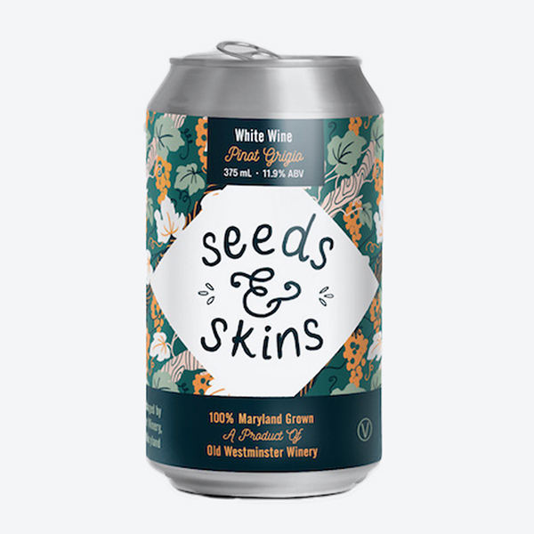 A can of orange wine