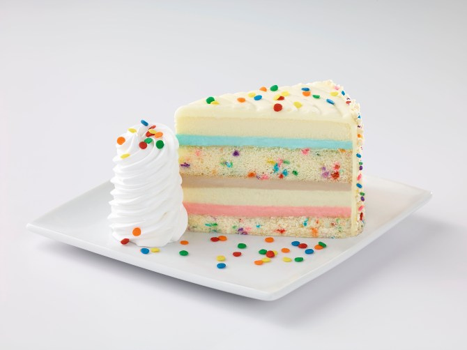 Cheesecake Factory celebration cheesecake