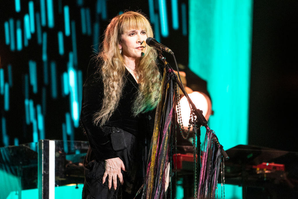 MANCHESTER, TENNESSEE - JUNE 19: Stevie Nicks performs during 2022 Bonnaroo Music & Arts Festival on June 19, 2022 in Manchester, Tennessee. (Photo by Erika Goldring/WireImage)