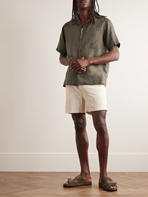 NN07 Julio Linen Shirt