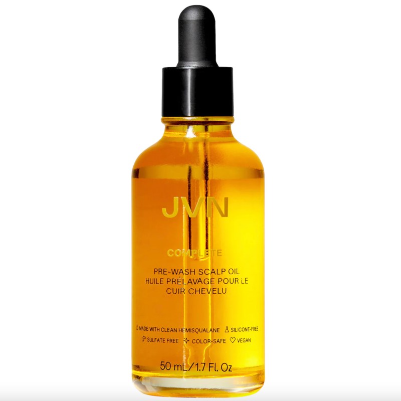 JVN Complete Pre-Wash Scalp & Hair Strengthening Treatment Oil