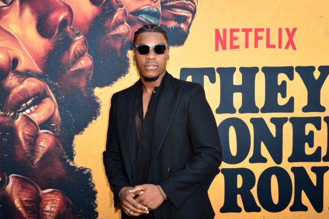 John Boyega attends the Netflix Premiere of "They Cloned Tyrone" at Hollywood Legion Theater on June 27, 2023 in Los Angeles, California.