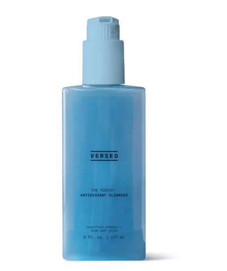 versed purist cleanser