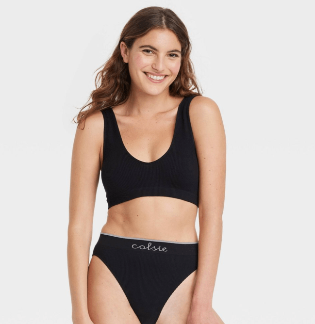 Reversible Neckline Seamless Bralette