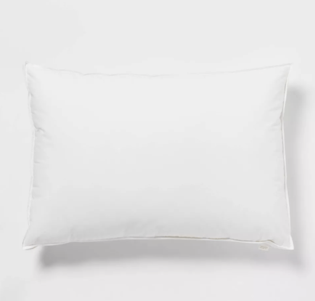 Down & Feather Blend Firm Bed Pillow - Threshold™