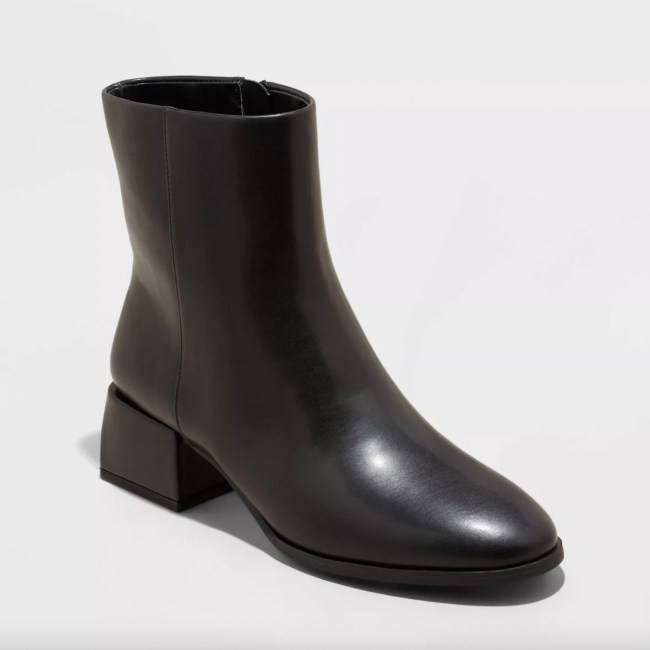 Women's Emmy Dress Boots - A New Day™ Black