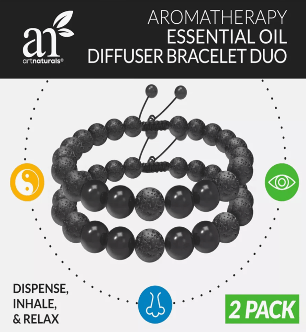 artnaturals Wearable Bracelet Essential Oil Diffuser - Unscented