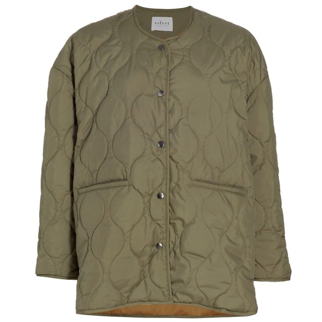 Velvet by Graham & Spencer Paityn Boxy Quilted Jacket