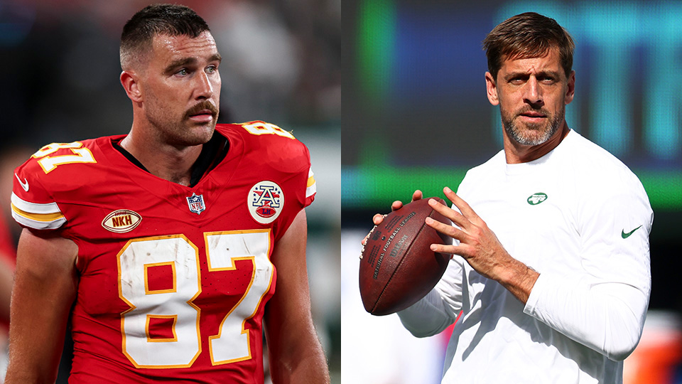 Travis Kelce, Aaron Rodgers
