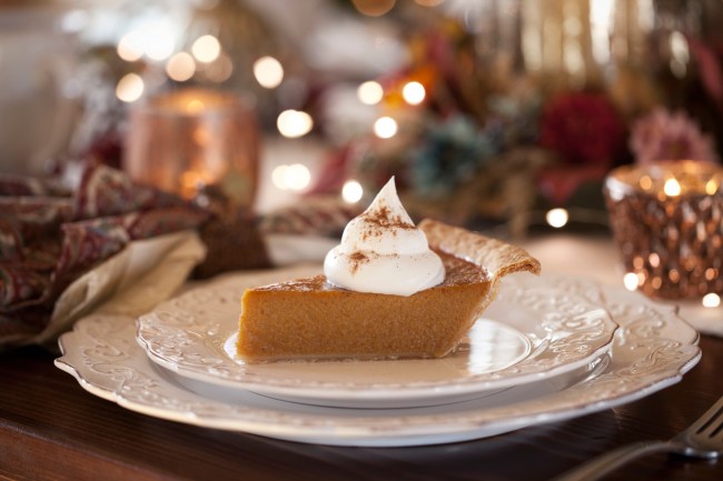 Thanksgiving Pumpkin Pie